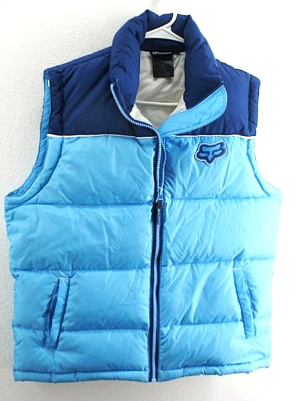 Fox Two Tone Quilted Vest size M